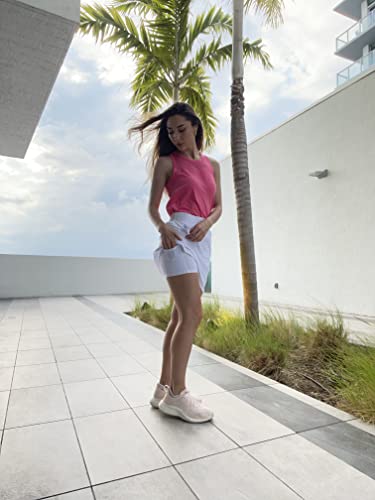 Women's Quick Drying Woven Skort with Pockets for Tennis, Golf, Running Z8059