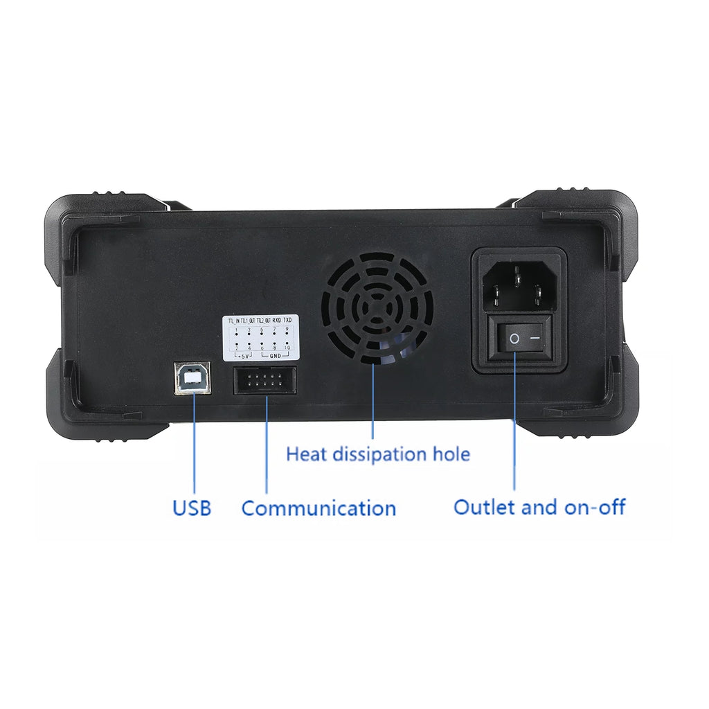 Portable Dual Channel Arbitrary Waveform Generator with 2.4 inch TFT LCD R686907