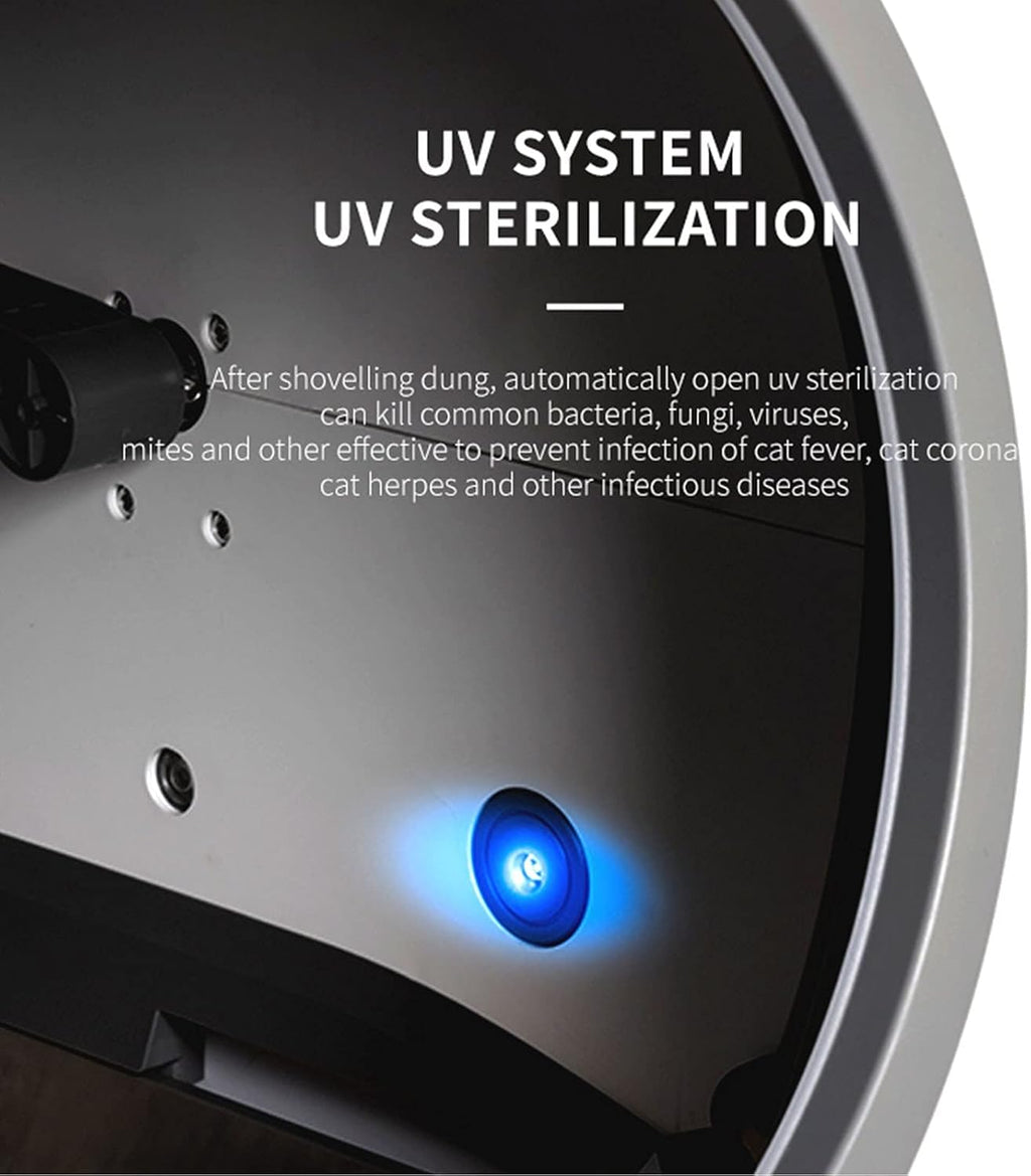 Smart Self-Cleaning Cat Litter Box with App Control A6516