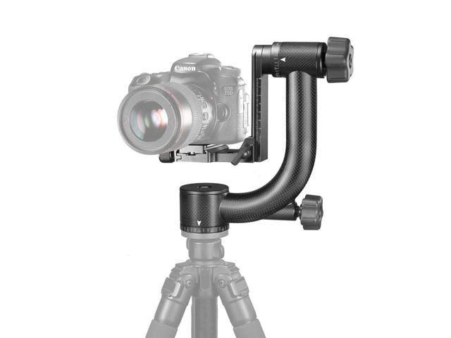 Carbon Fiber 360 Degree Panoramic Gimbal Tripod Head with Arca-Swiss Quick Release T5162