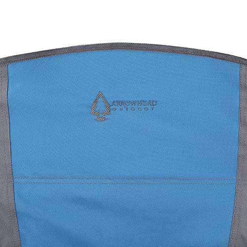 Heavy-Duty Folding Camping Quad Chair with Carrying Bag and Cup Holder F9543