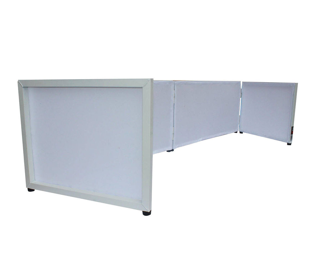 6ft Table Top DJ Facade Wedding White Trim D52433
