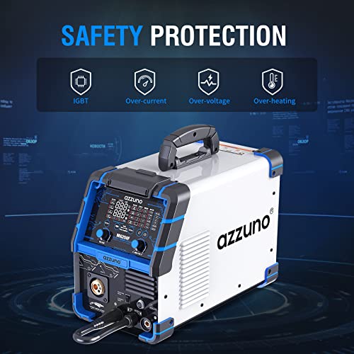 200A MIG Welder, 110V/220V Dual Voltage, 4 in 1 MIG/TIG/Stick Welder S180620