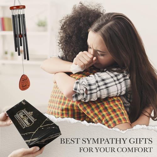 Sympathy Wind Chimes for Loss of Loved One, Outdoor Garden Decor B221693