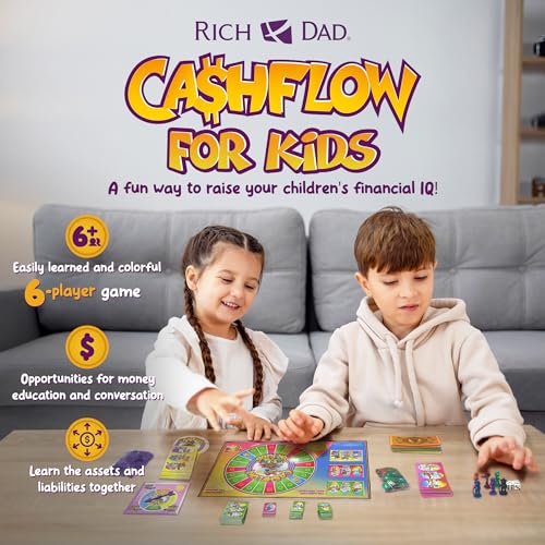 CASHFLOW Board Game, Educational Business & Finance Literacy Game for Family C579