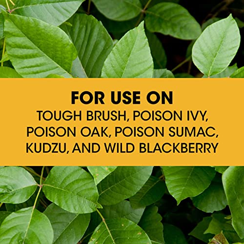 Poison Ivy Plus Tough Brush Killer for Weeds, Grass, Stumps and Vines, Comfort Wand, 1.33 gal. D4511
