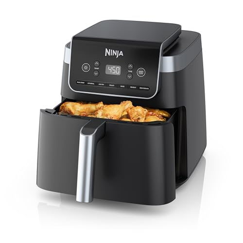 Air Fryer 4-in-1 with 5 QT Capacity, Nonstick Basket & Crisper Plate V1873