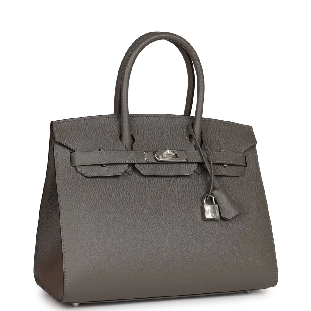 Birkin Sellier 30 Epsom Palladium Hardware R122