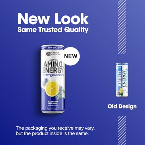 Sparkling Hydration Drink with Electrolytes and Caffeine, Sugar Free, Juicy Strawberry, 12 Pack Y10010