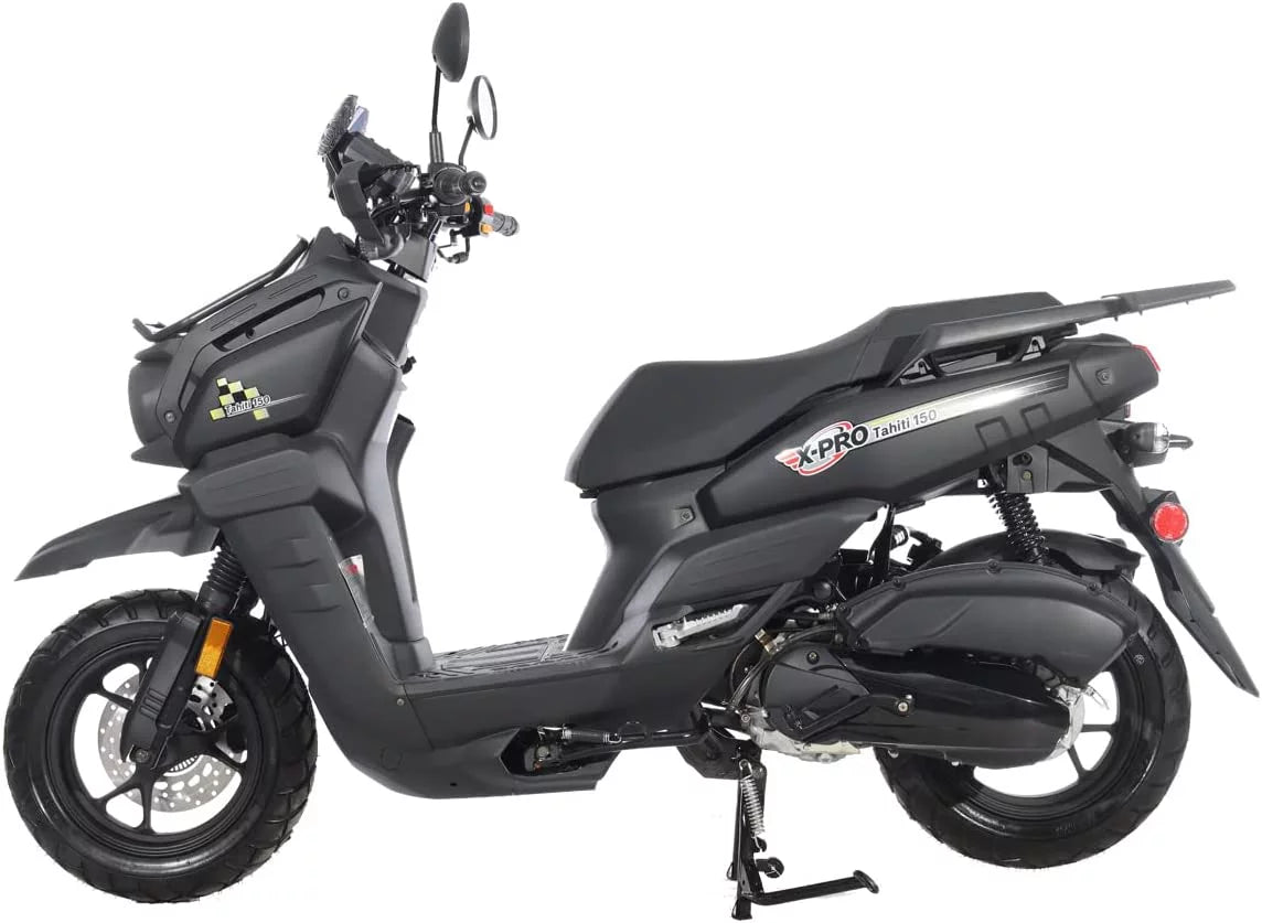 150cc Gas Moped Scooter, 12" Aluminum Wheels G72956