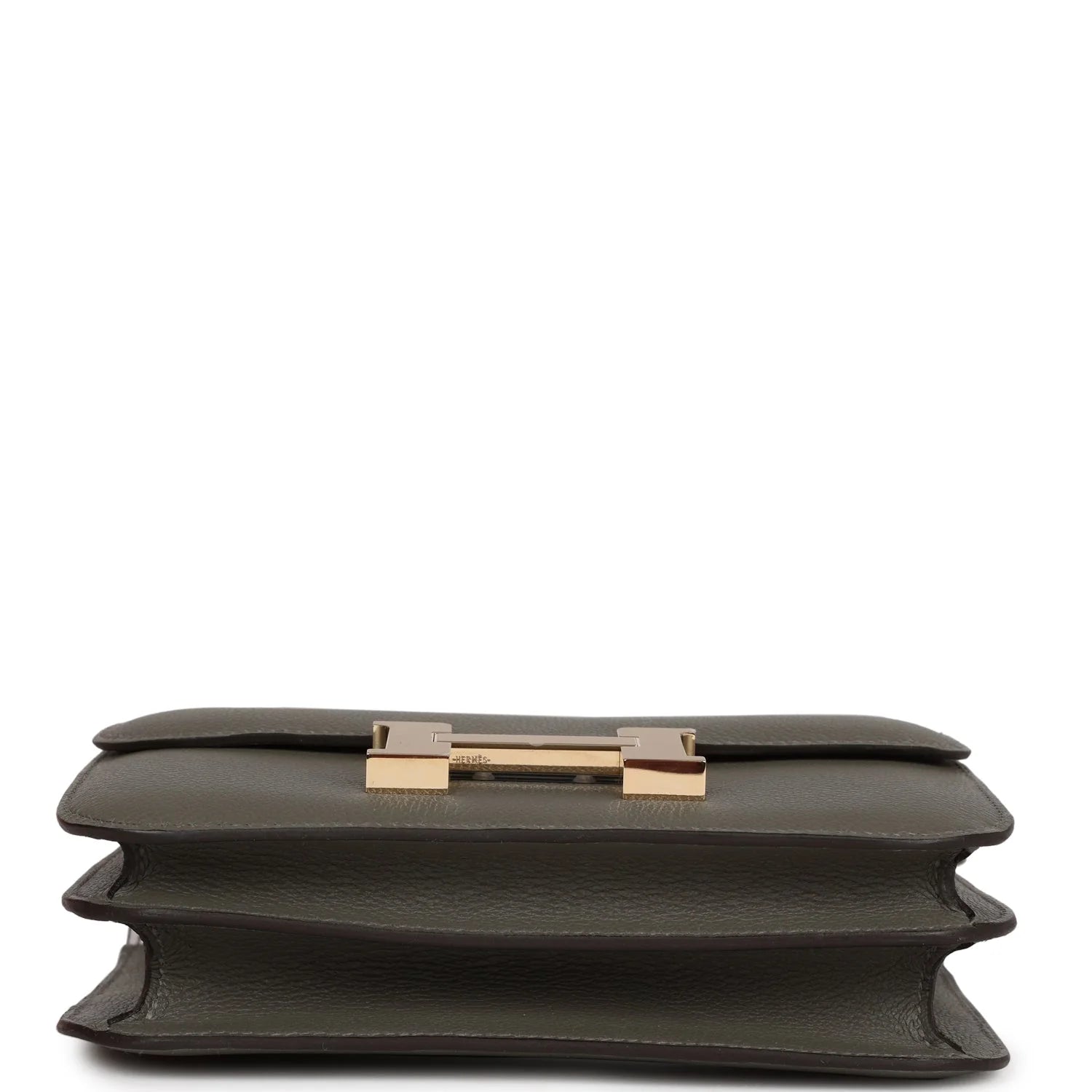 Constance 18 Gris Meyer Verso Evercolor Leather Bag B945