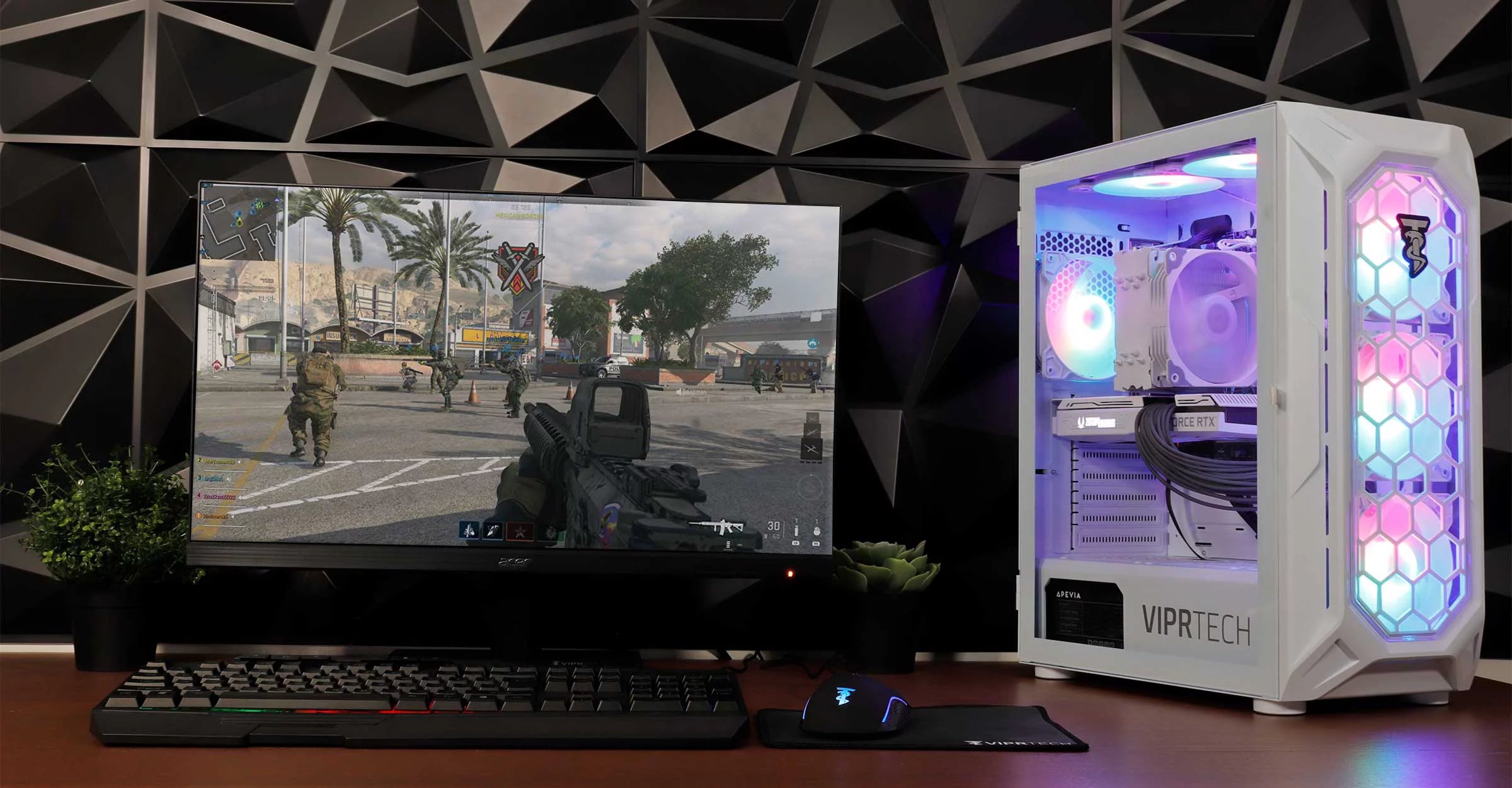 Gaming PC - AMD Ryzen 5 5600G, RTX 3060, 32GB RAM, 1TB SSD V9966