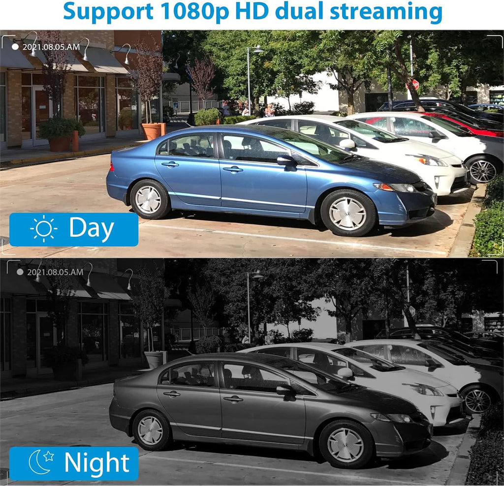 Wireless Security Camera System with 1TB Hard Drive and Two-Way Audio Y238