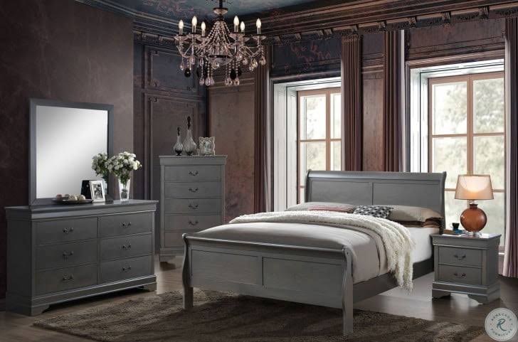 Gray Night Stand I449