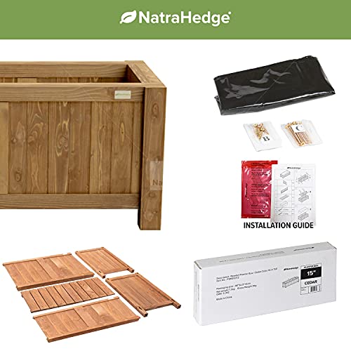 Wooden Planter Box for Patio Garden C63934