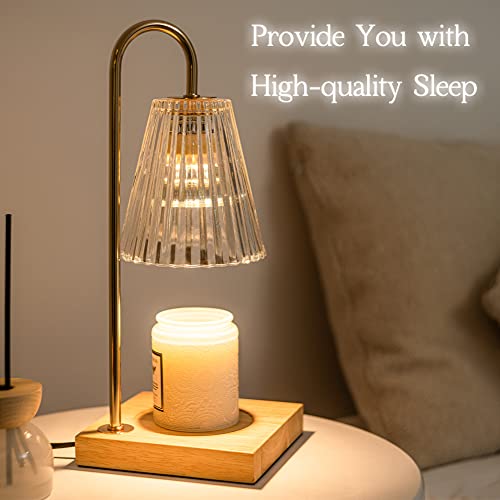 Candle Warmer Lamp with 2 Bulbs, Dimmable Wax Melt Warmer V83748