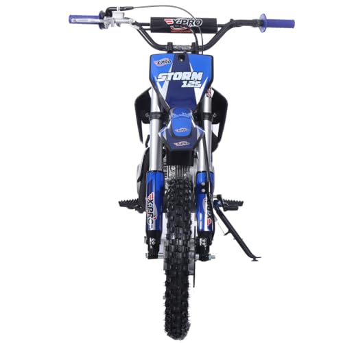 125cc Kids Dirt Bike with 4-Speed Semi-Automatic Transmission, 14"/12" Tires Q4204