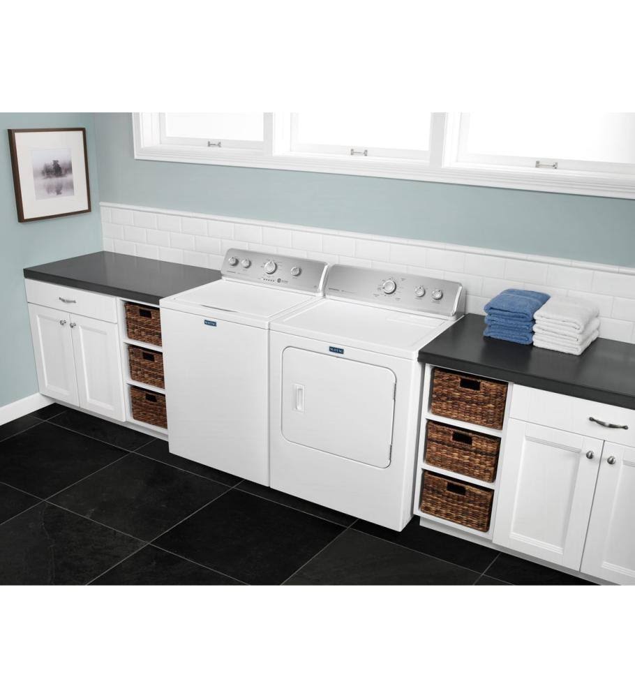 Large Capacity Dryer with Wrinkle Control - White U862