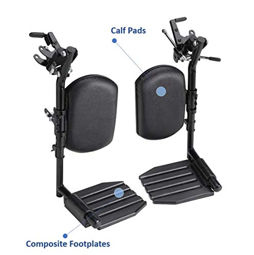 Folding Wheelchair for Adults, 18 Inch Seat with Full Arms X123