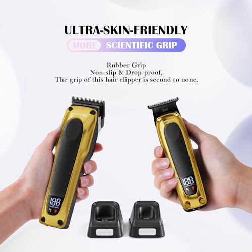 Hair Clippers for Men - Cordless Trimmer Set with Detachable Blade X111