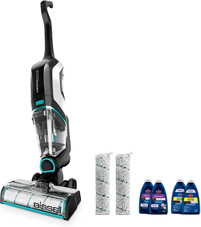Cordless All-in-One Wet-Dry Vacuum and Mop for Hard Floors and Area Rugs S300