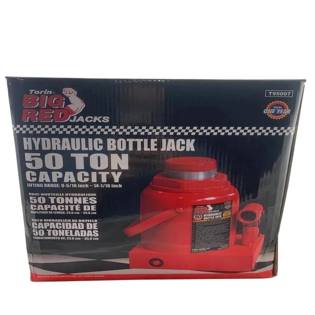 50 Ton Hydraulic Industrial Steel Bottle Jack P7066