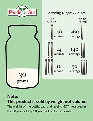 Bifidobacterium Breve Probiotic Powder 300 Billion CFU, 30 Grams L5930