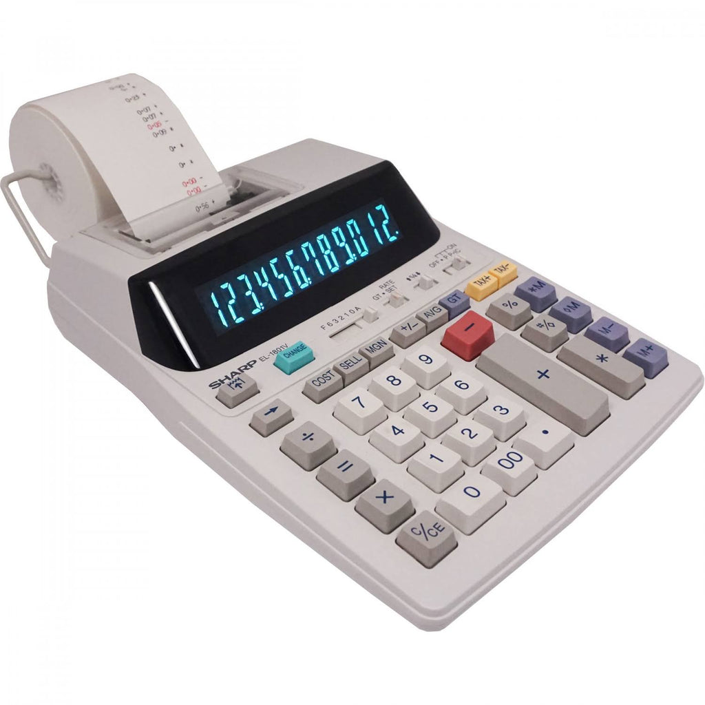 12 Digit Printing Calculator Y730596
