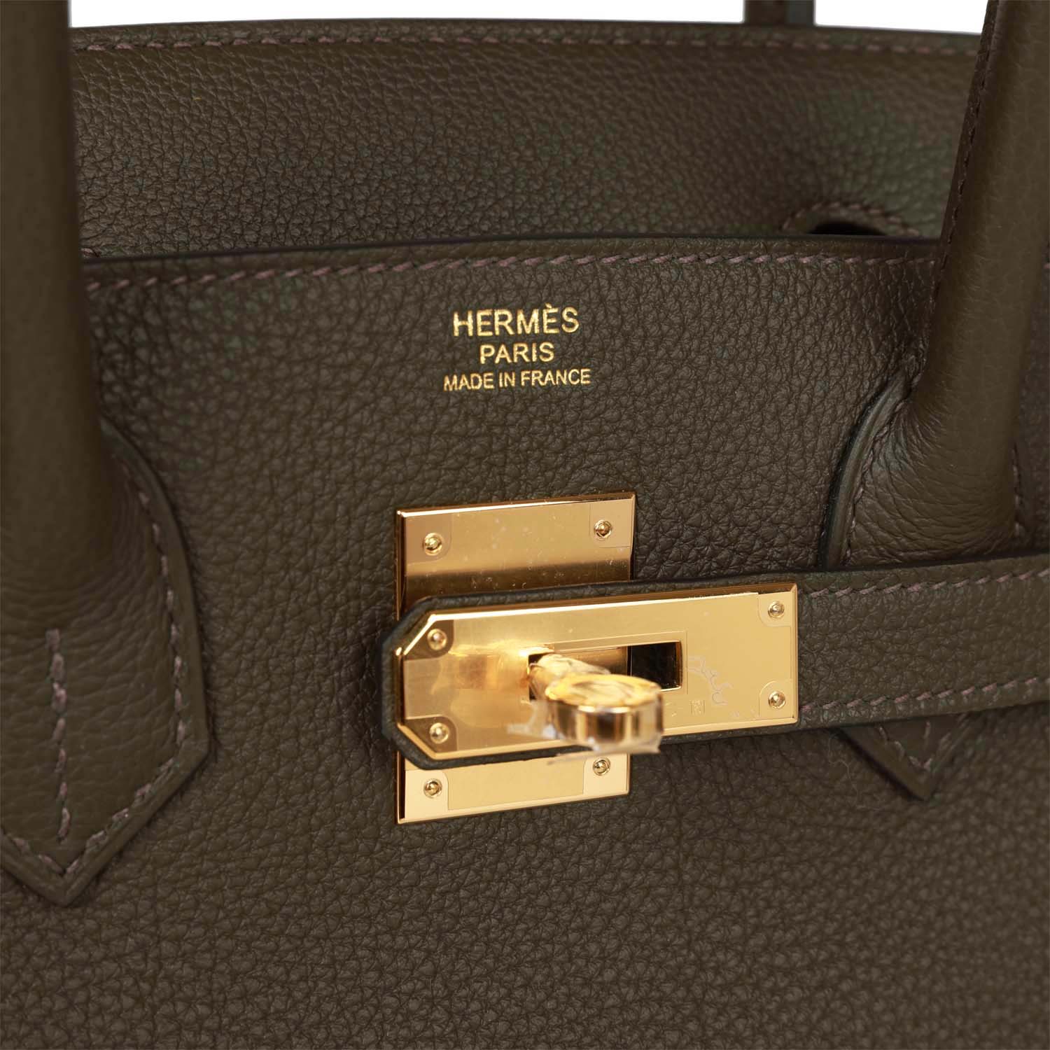 Birkin 30 Eucalyptus Togo Gold Hardware G851734