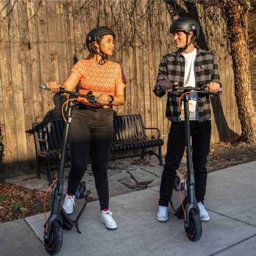 Kick Scooter with 40.4 Miles Range, 18.6 mph Max Speed N160774