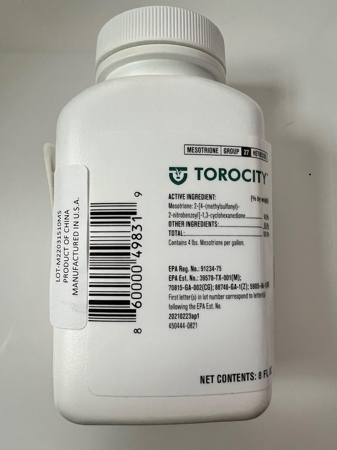Turf Herbicide (16 oz) – Selective Weed Prevention for Lawns L456709