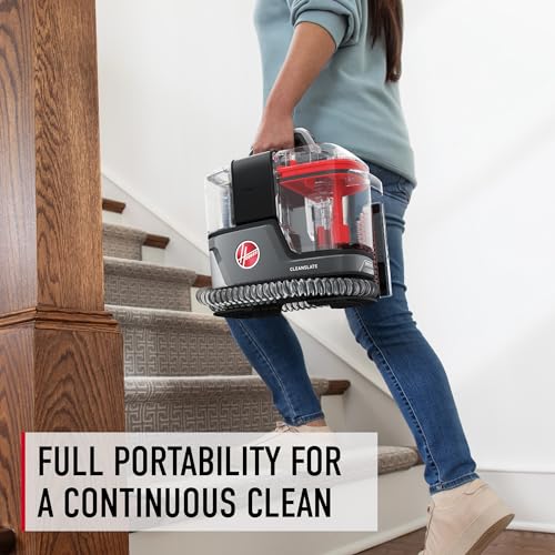 Portable Carpet and Upholstery Spot Cleaner Machine with Powerful Suction X136
