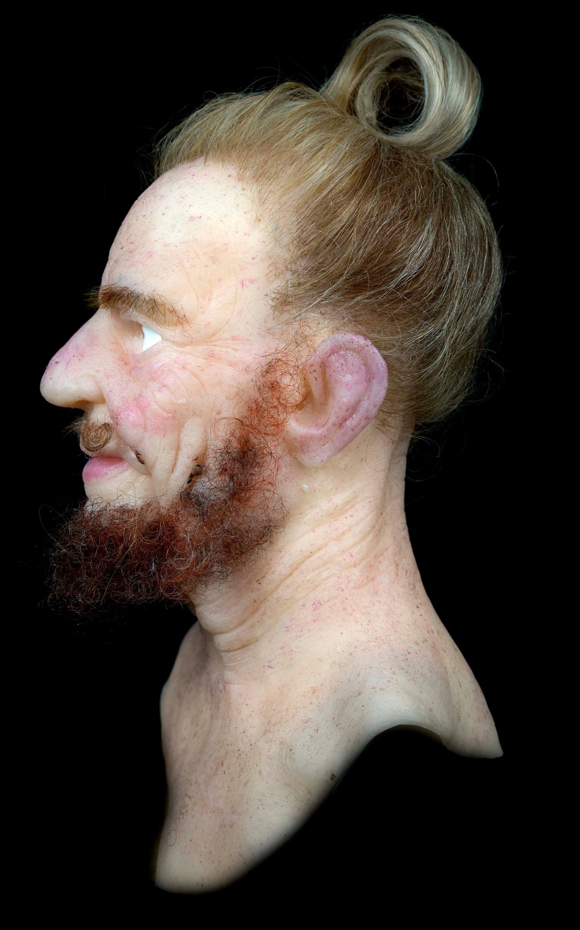 Silicone Halloween Mask, Handmade, Realistic Q912687