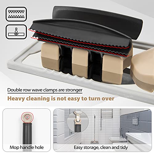 Microfiber Hardwood Floor Mop with 5 Reusable Washable Pads Y129918