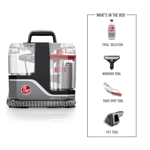 Portable Carpet and Upholstery Spot Cleaner Machine with Powerful Suction X136
