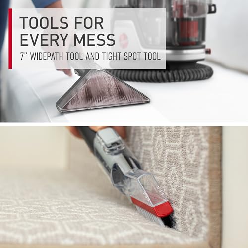 Portable Carpet and Upholstery Spot Cleaner Machine with Powerful Suction X136