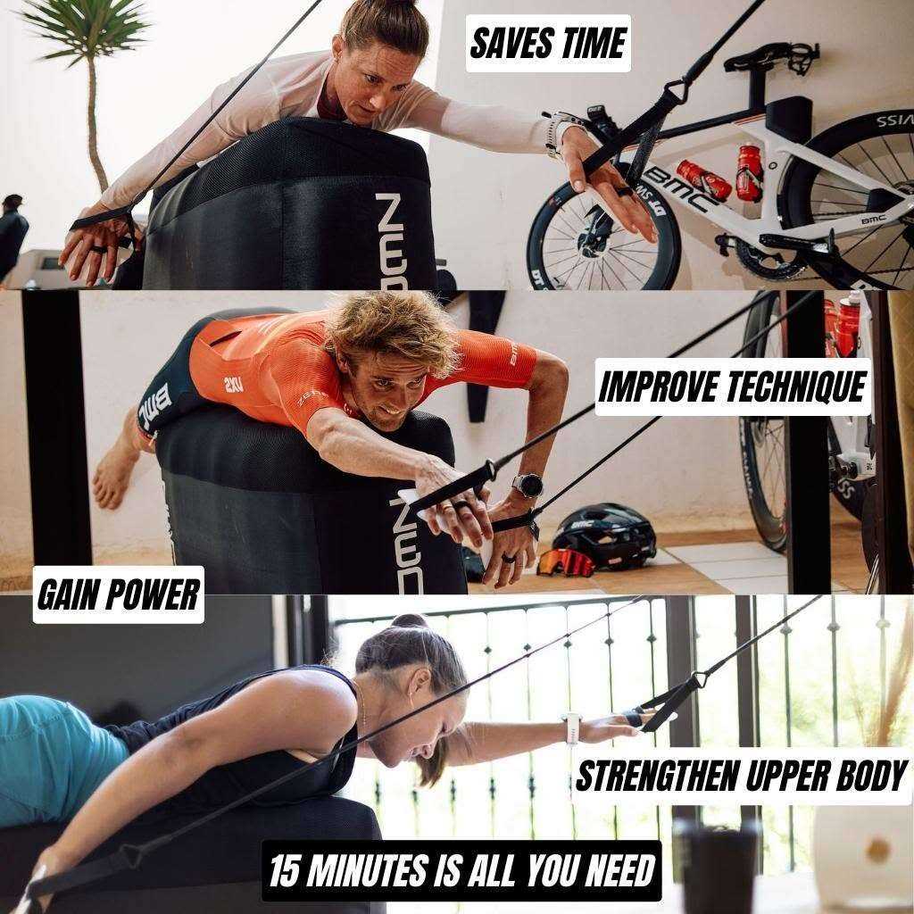 Indoor Swim Trainer for Triathlon Dryland Swimming Equipment S708