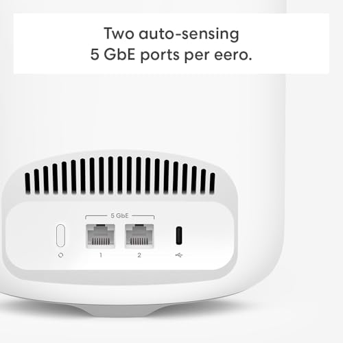 Tri-band mesh Wi-Fi 7 router, 3-pack, coverage up to 6,000 sq. ft. P3102