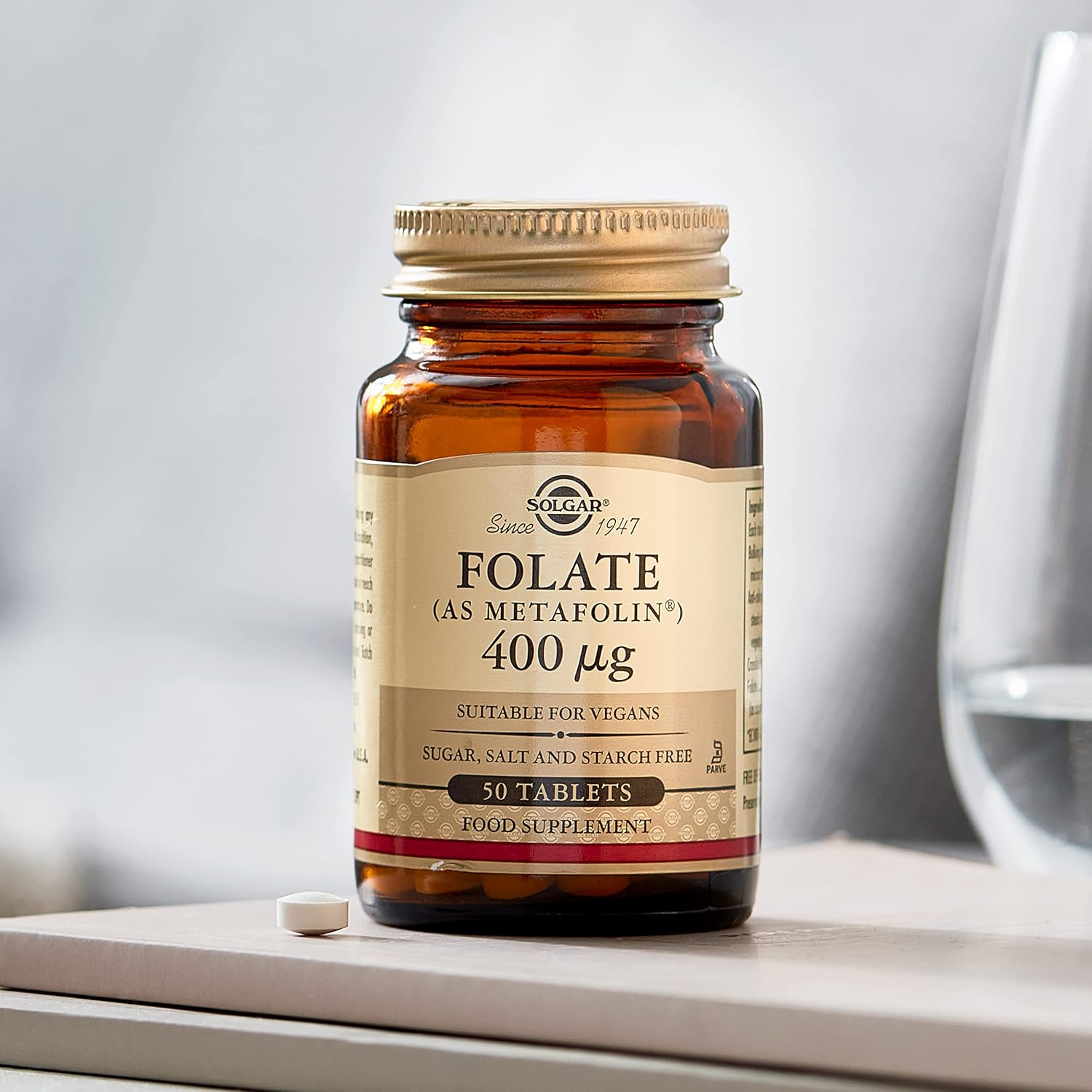 Folate 666 MCG DFE Tablets, 50 Count M278