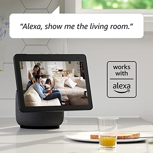 Compact indoor plug-in smart security camera, 1080p HD, night vision, motion detection, two-way audio, 2 cameras K8145