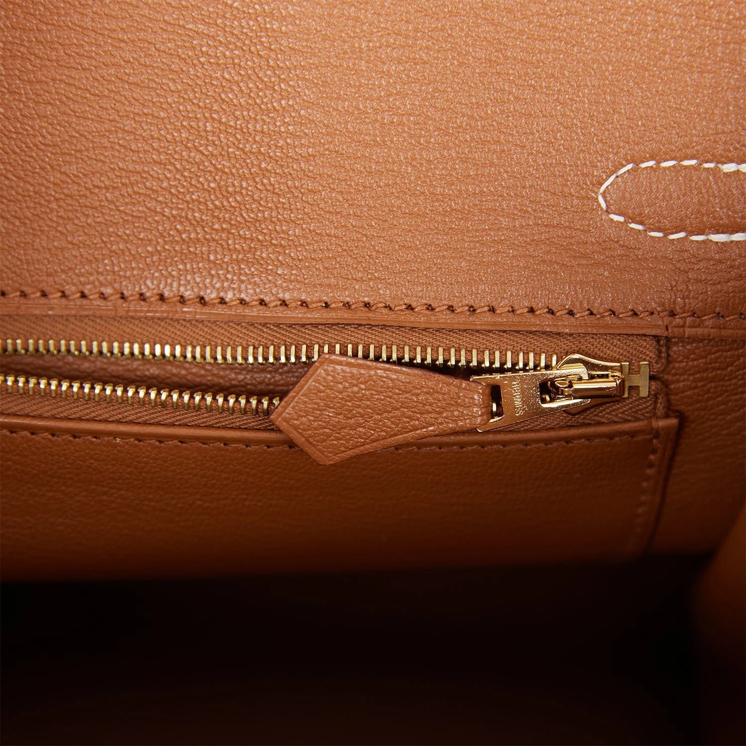 Birkin 25 Craie and Gold Togo Brushed Gold Hardware O89269