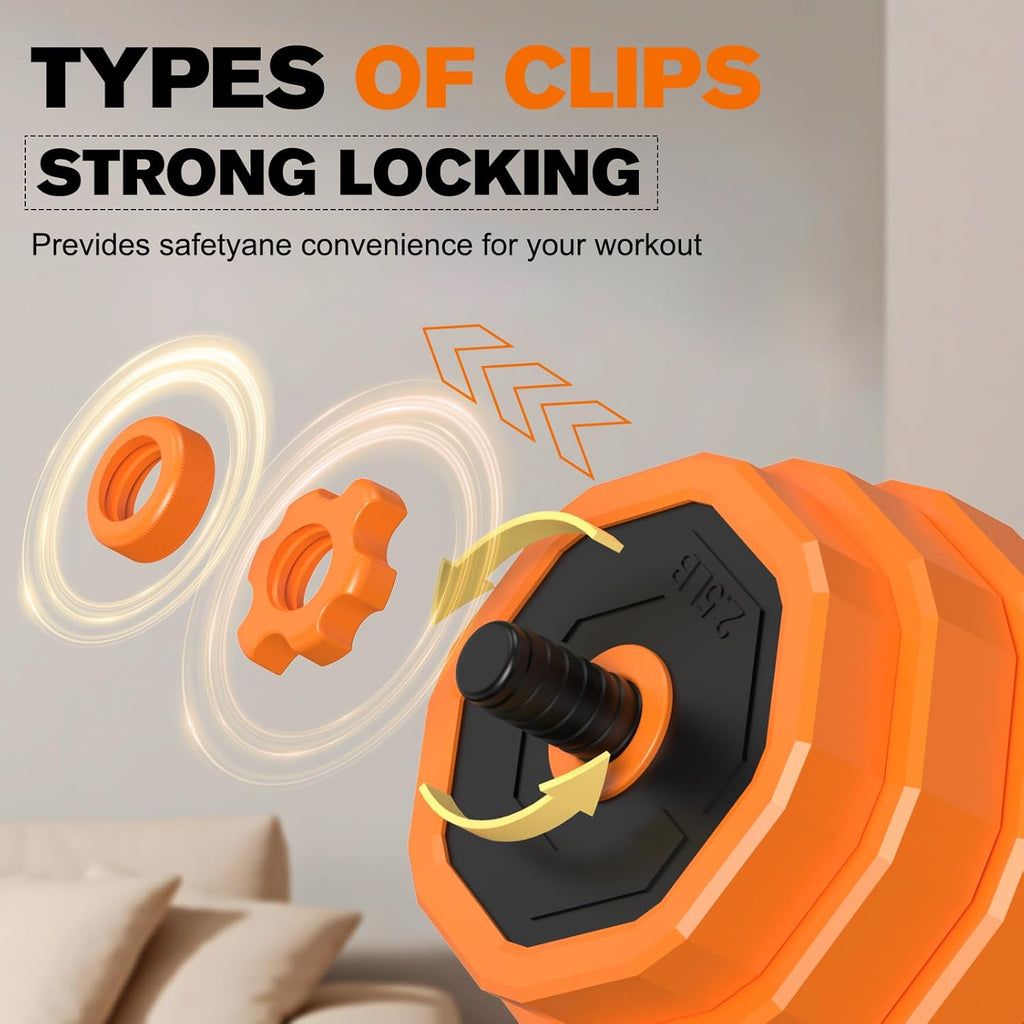 Adjustable Dumbbells 6-in-1 Weight Set for Home Gym Workout L973334