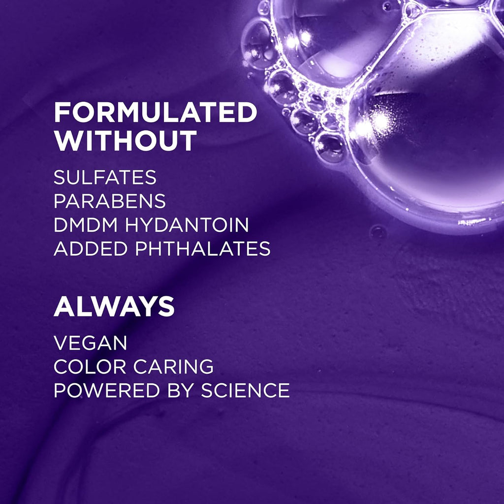 Sulfate Free Purple Shampoo and Conditioner Set for Blonde or Silver Hair D2791