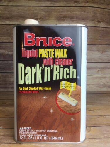 Liquid Paste Wax for Hardwood Floors, Dark Rich Finish B233240