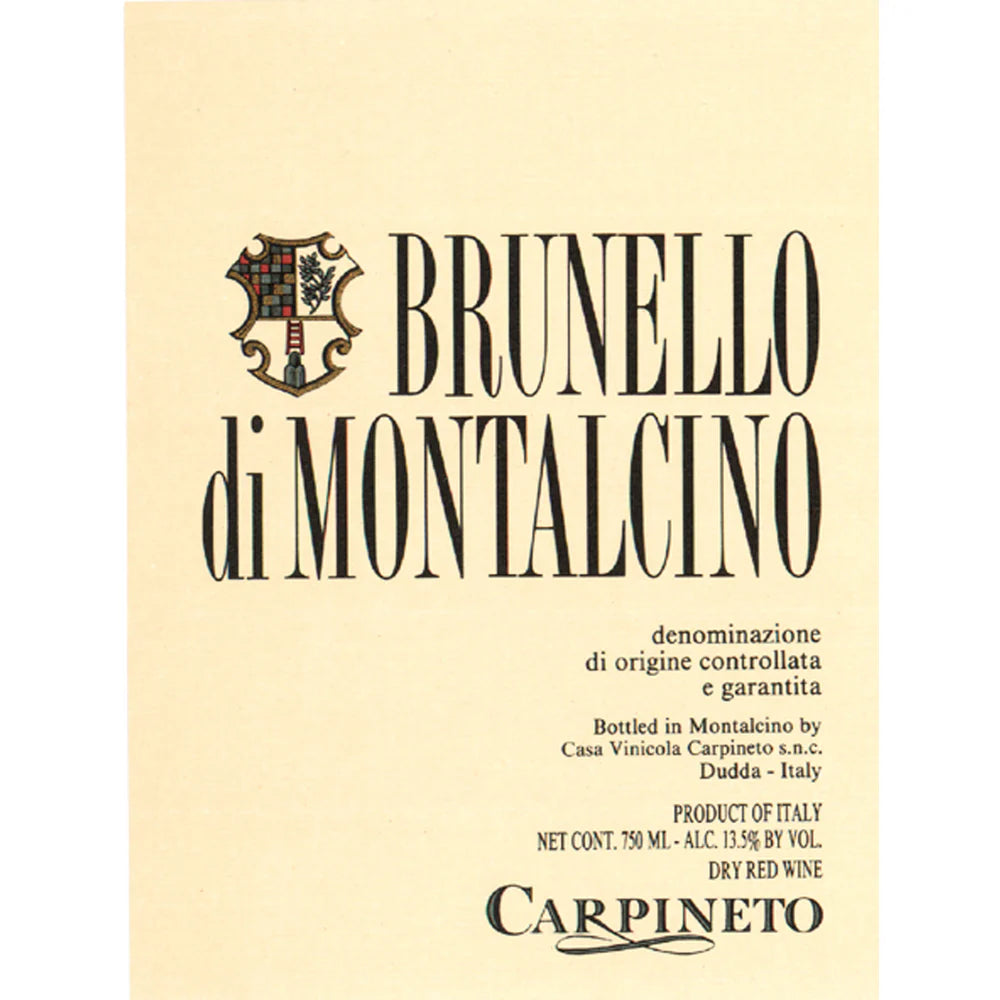 Carpineto Brunello Di Montalcino Sangiovese 750ml - Nestor Liquor