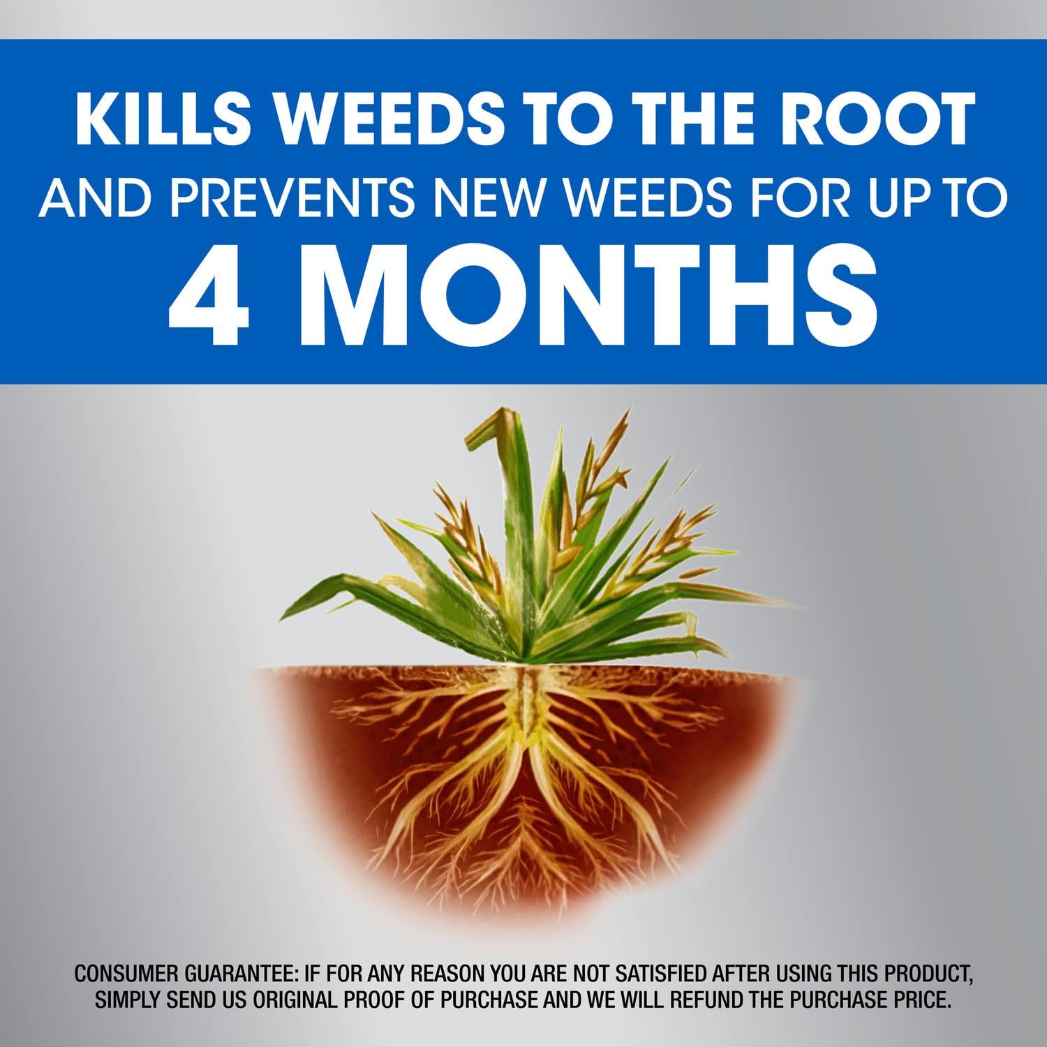 Weed & Grass Killer Plus 4 Month Preventer Refill, 1.25 gal. (Pack of 2) E3960