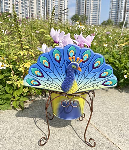 Metal Butterfly Flower Pot for Outdoor Planters J58982