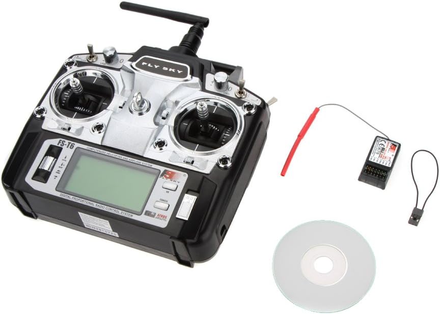 2.4GHz 6CH RC Transmitter with Receiver for Multirotor Helicopter Airplane Car W559