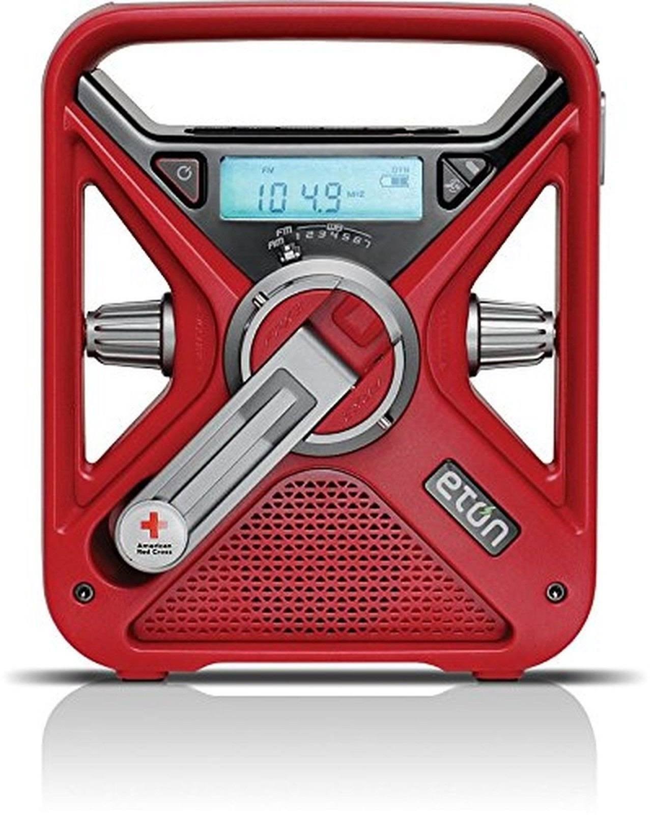 Hand Crank NOAA AM/FM Weather Alert Radio with Smartphone Charger T255