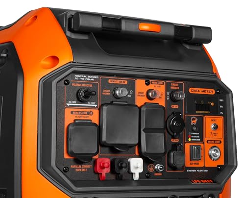 6800-Watt Dual Fuel Portable Inverter Generator with Electric Start W5913